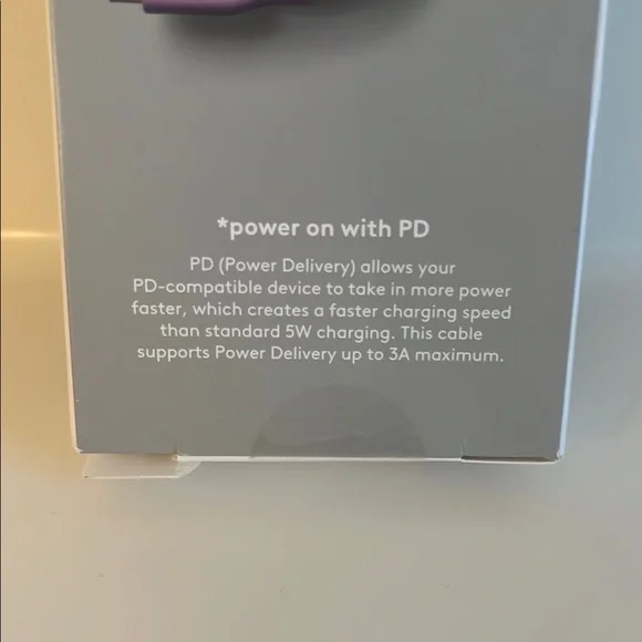 Heyday Purple Fast Charging Cable for Cell Phones - Picture 3 of 4